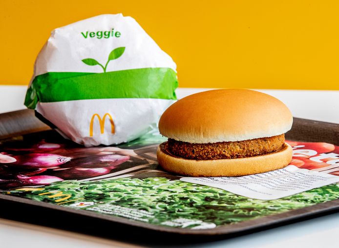 McDonald's introduceert de Veggie McKroket.