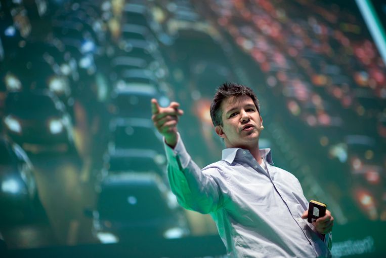 Uberoprichter Travis Kalanick Beeld Hollandse Hoogte / Panos Pictures