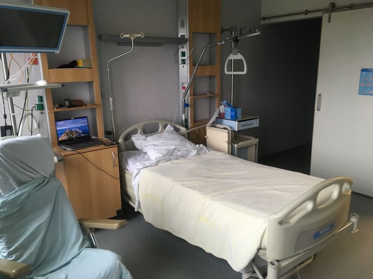 De kamer waar Leen Vervaeke in moet blijven. Beeld RV