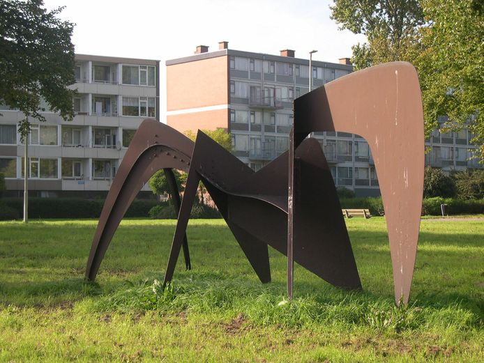 Le Tamanoir of de Miereneter van Alexander Calder is het enige kunstwerk van deze beroemde kunstenaar in Nederland.
