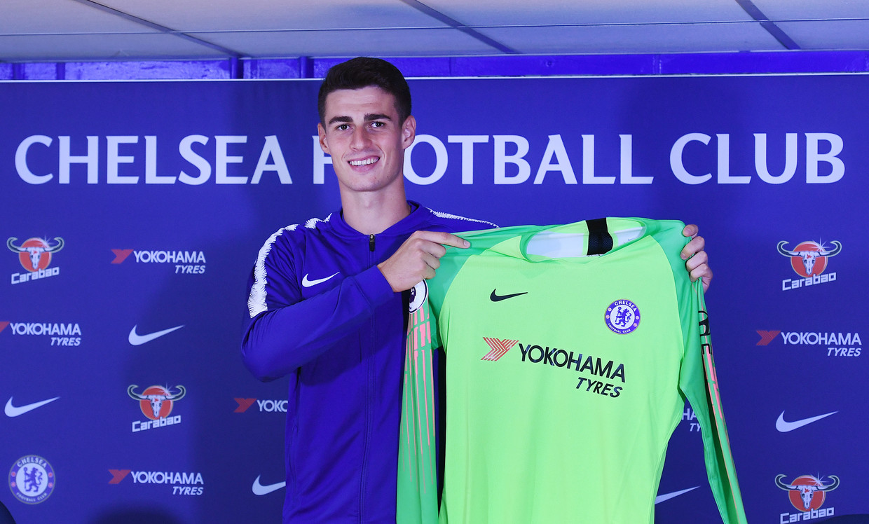 Doelman Kepa Arrizabalaga. Beeld epa