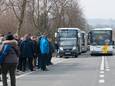 Pendelbussen brengen toeschouwers gratis naar parcours van de Ronde
