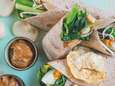 Wat Eten We Vandaag: Gado gado wrap met pindasaus