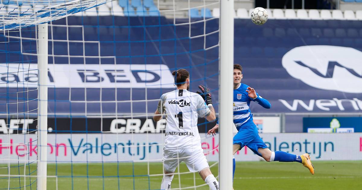 Tedic geeft Konterman en PEC een duidelijke indicatie van een beslissende overwinning op de tegenstander |  PEC Zwolle