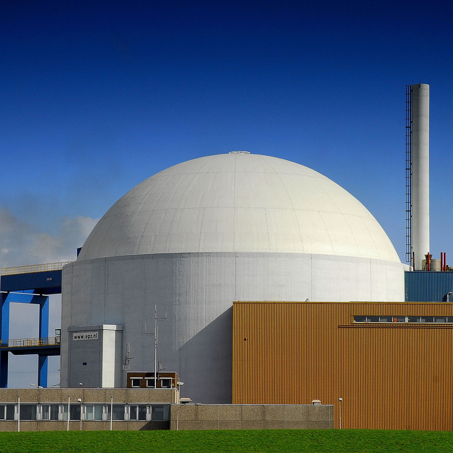 De kerncentrale in Borssele