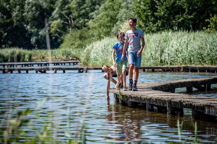 Op het provinciedomein speelt water een belangrijke rol.