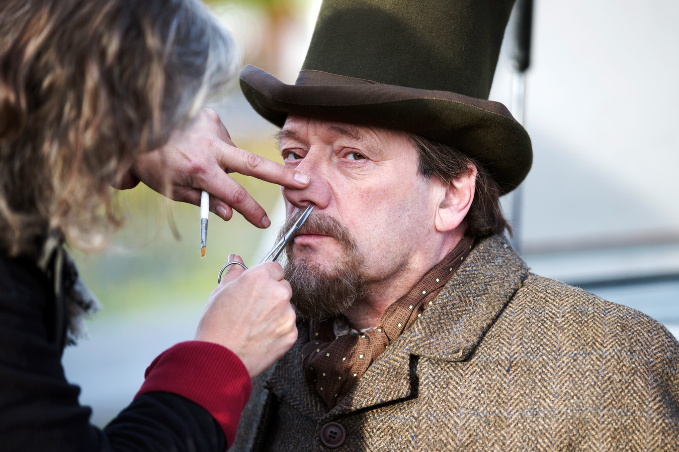 Gijs Scholten van Aschat in film met Brad Pitt Foto AD.nl