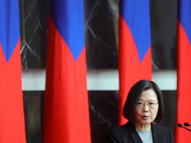 Taiwanese president roept Peking op om "militair avonturisme" te staken