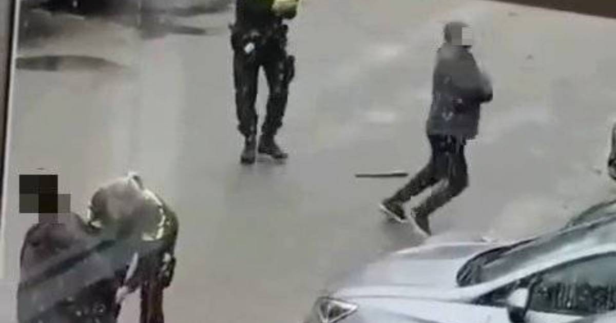 Incident op Pius X-College Bladel: bekijk hier hoe twee jongens en meisje worden aangehouden