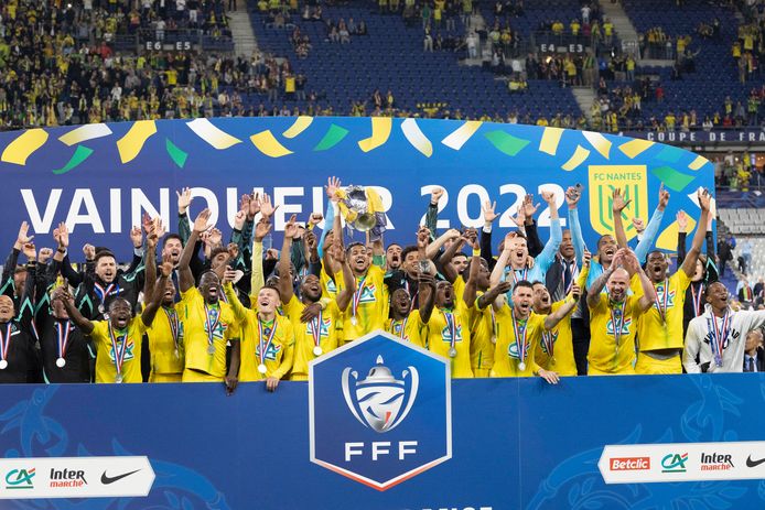 Nantes wint de Coupe de France voor de vierde keer
