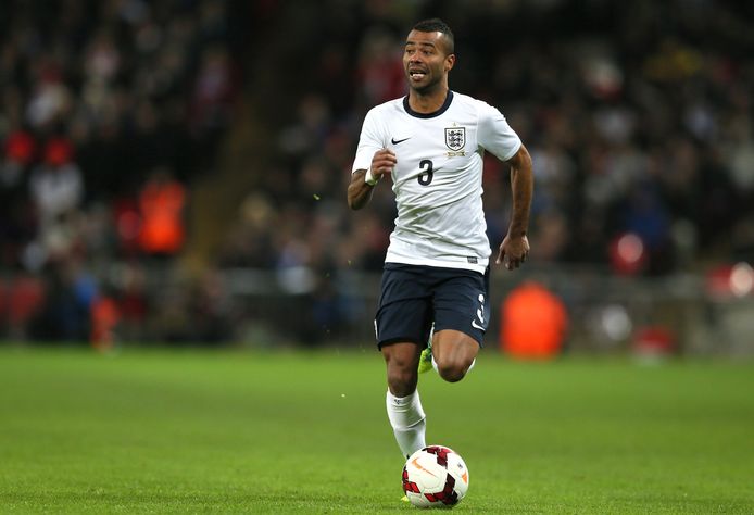 Ashley Cole als Engels international.