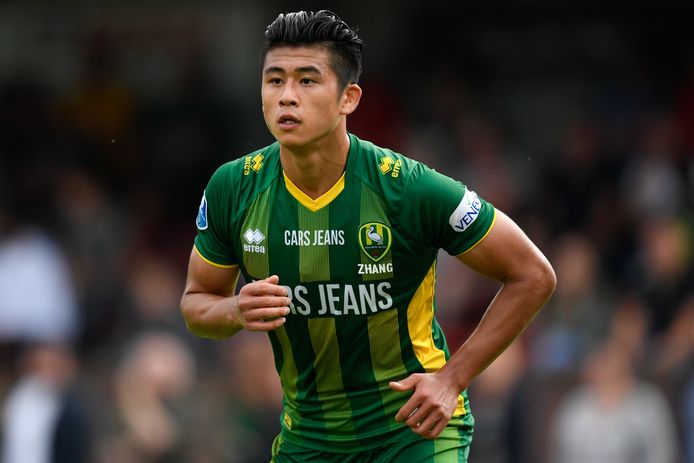 *Yuning Zhang* of ADO Den Haag