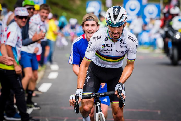 Le champion du monde Julian Alaphilippe a préféré faire l'impasse.