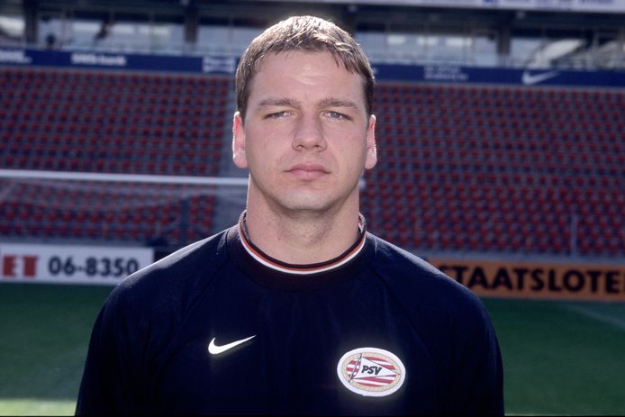 Georg Koch in 1997 als keeper van PSV. Hij bleef slechts drie maanden in Eindhoven, waar Dick Advocaat toch de voorkeur gaf aan Ronald Waterreus.