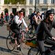 Plots pas ik in de groep van de fietspendelaars
