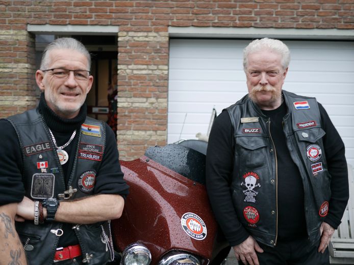 Arnoud 'Eagle' Baltissen (links) en Theo 'Buzz' van Oostrum.