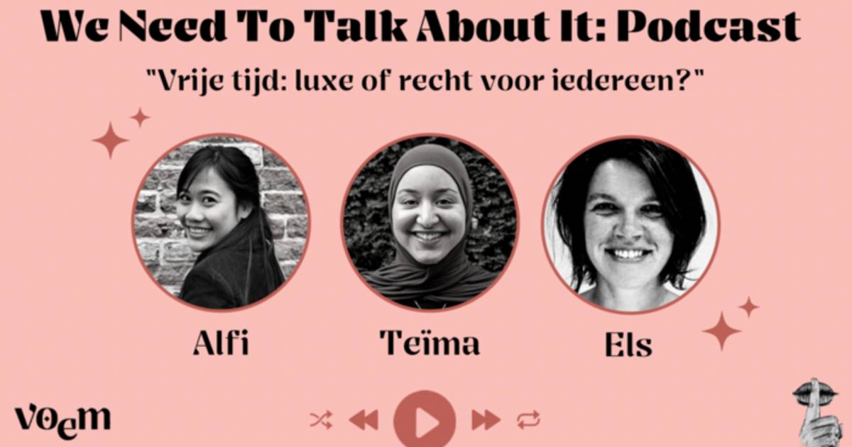 Voem vzw lanceert podcast voor Dag van de Zorg: “Is vrije tijd een luxe ...