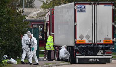 Camion charnier en Angleterre: jusqu’à dix ans de prison pour 18 des 19 prévenus à Paris
