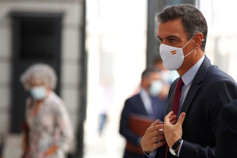 Spaans premier Pedro Sanchez. Beeld EPA