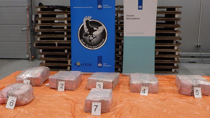 De drugs waren onderweg naar Antwerpen.