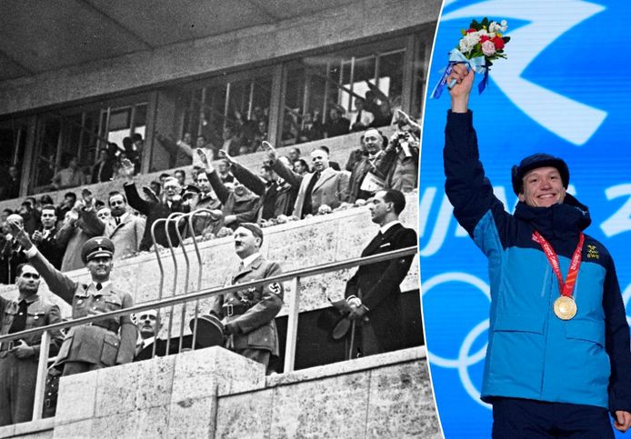 Nils van der Poel vergeleek de Winterspelen met de nazi-Spelen van Berlijn in 1936.
