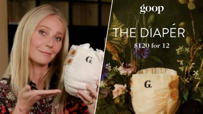 Gwyneth Paltrow vend des couches de luxe pour faire passer un message