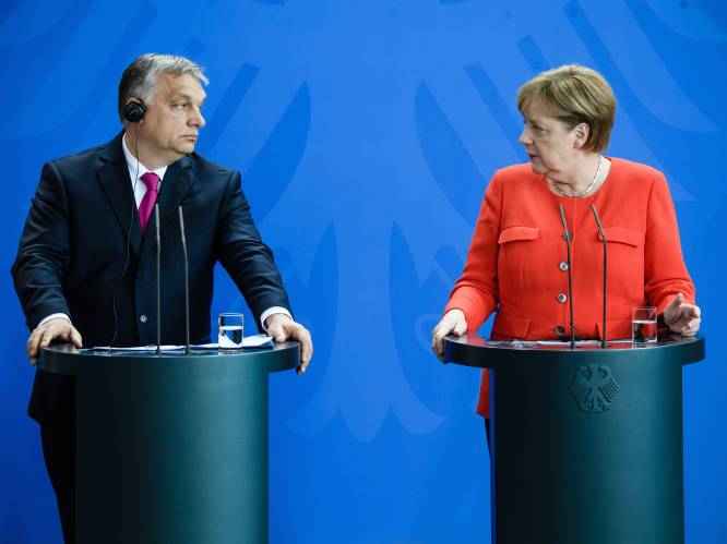 Merkel beklemtoont "verschil in visie" na ontmoeting met Orban