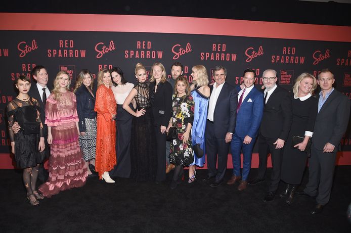 De cast van Red Sparrow