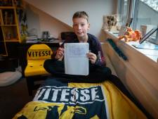 Brandstichting en ME-charges, Tygo (12) heeft even geen zin meer in wedstrijden van Vitesse