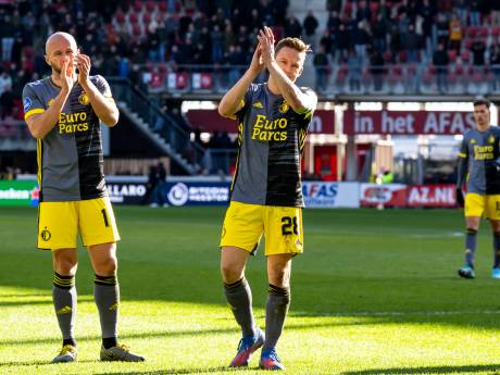Feyenoorders duidelijk na nederlaag bij AZ: ‘Dit was de laatste kans om nog voor de titel te gaan’