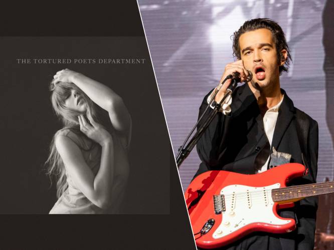 Nieuwe nummers van Taylor Swift over haar relatie met Matty Healy laten zijn familie koud: “Het verbaast ons niets”