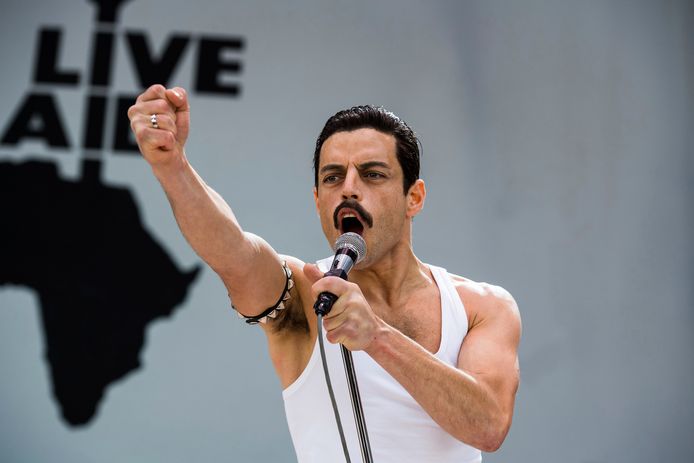 Rami Malek kroop in 'Bohemian Rhapsody' in de huid van Freddy Mercury.