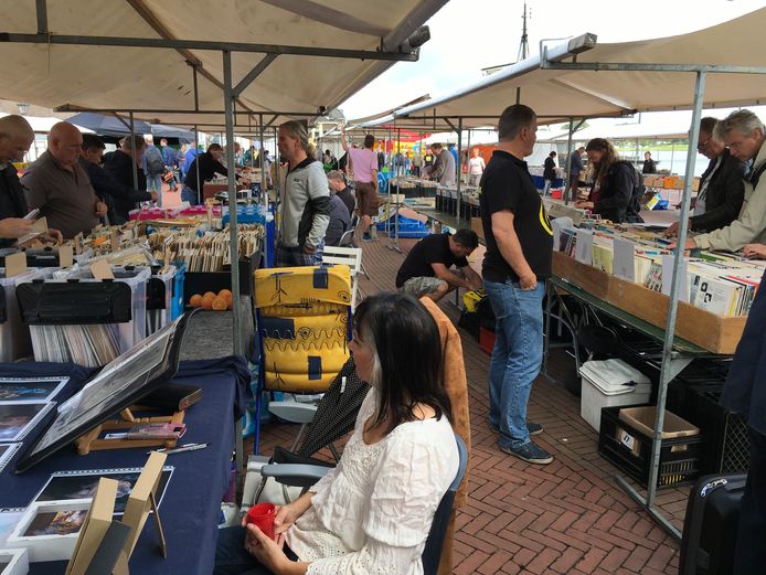 Het stripspektakel in het centrum van Kampen.