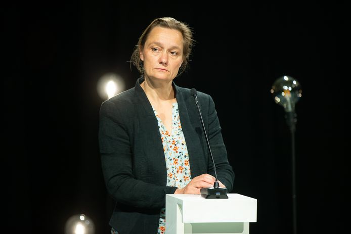 Professor Erika Vlieghe, diensthoofd infectieziekten aan het UZ Antwerpen.