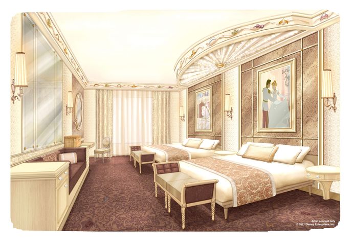 Het hotel in Disneyland Paris wordt verbouwd