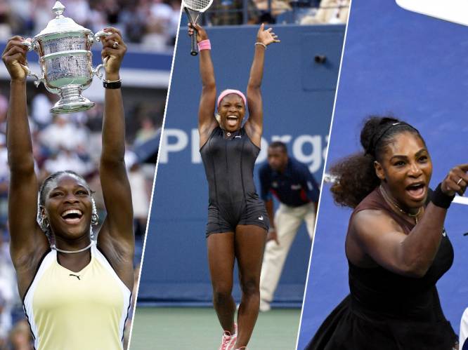 Afscheid langs de grote poort: zes momenten in beeld van zesvoudig US Open-winnares Serena Williams