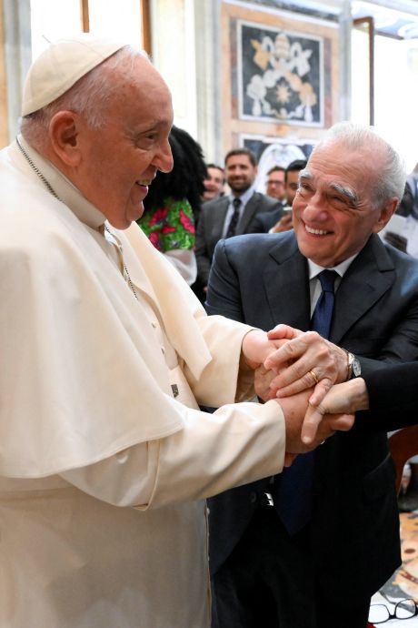 Après sa rencontre avec le Pape, Martin Scorsese annonce travailler sur un film sur Jésus