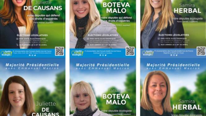 Des tracts électoraux retouchés? Des candidates françaises accusées d’avoir abusé de Photoshop