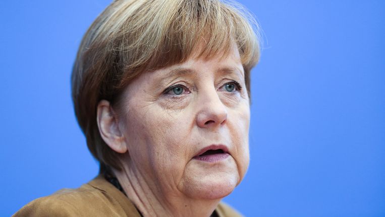 De Duitse bondskanselier Angela Merkel. Beeld ap
