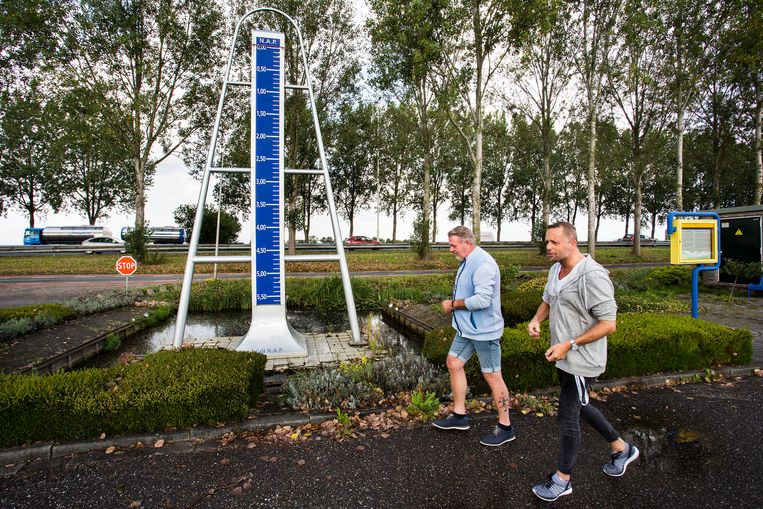 krab ondanks Pickering Wonen op het laagste punt van Nederland, maar onbevreesd voor het water