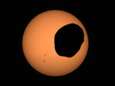Marsrobot van NASA maakt beelden van zonsverduistering op de rode planeet