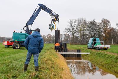 Veehouder André weet het zeker: ‘Tijd van snelle afvoer in brede sloten ligt ver achter ons’