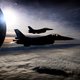 Belgische F-16's onderscheppen Indiaas vliegtuig boven Nederland