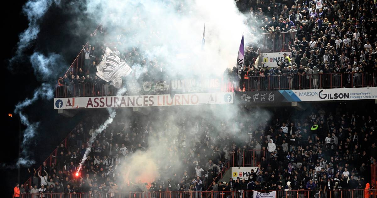Now also confirmed: Anderlecht lose defeat and matches without fans after the misbehavior of their fans in El Clasico against Standard |  football