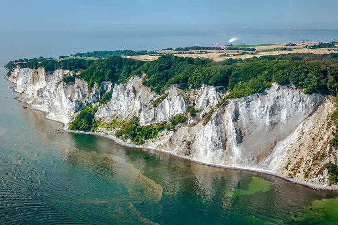 Møns Klint in Denemarken.