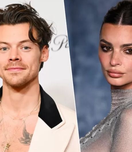 Des images montrent Emily Ratajkowski et Harry Styles s’embrasser en pleine rue, Twitter sous le choc