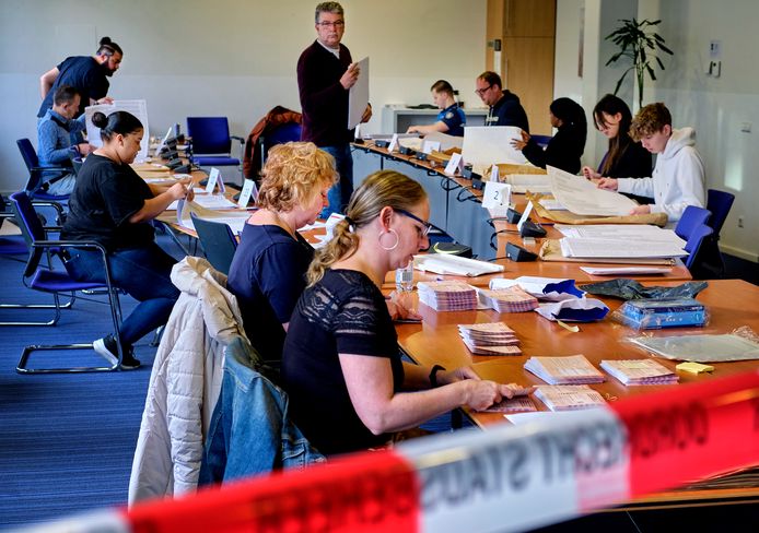 De hertelling bracht geen wijziging in de zetelverdeling teweeg, bleek woensdagavond.