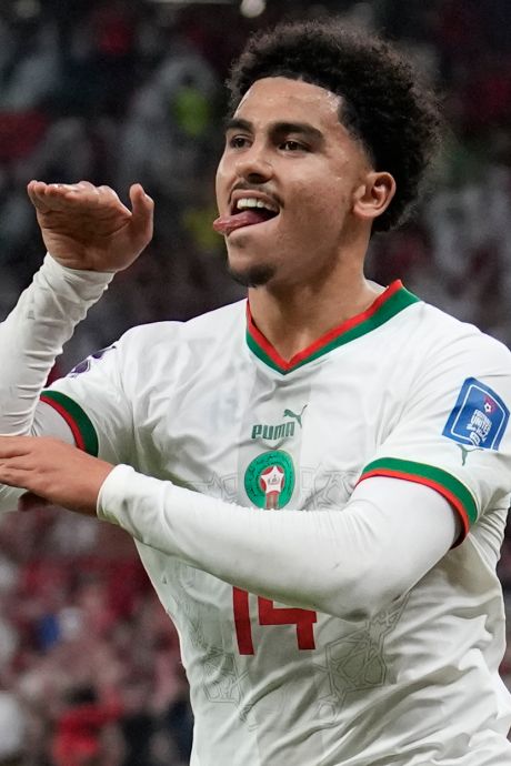 Zakaria Aboukhlal held van Marokko na goal tegen Belgen: ‘Op ‘Insta’ kreeg hij er 100.000 volgers bij’