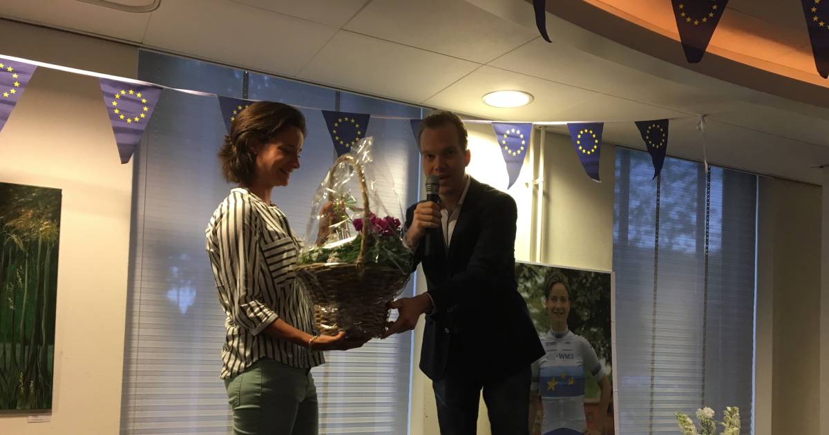 Wielerkoningin Marianne Vos gehuldigd