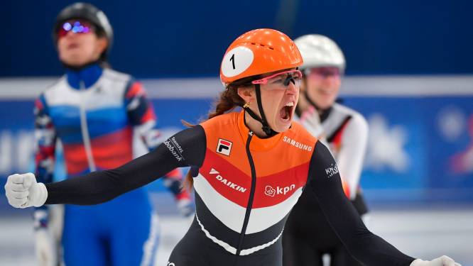 Op beresterke Suzanne Schulting staat geen maat bij EK
